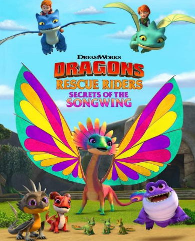 فيلم تنانين فريق الإنقاذ أسرار جناح شدو Dragons Rescue Riders Secrets of the Songwing مترجم